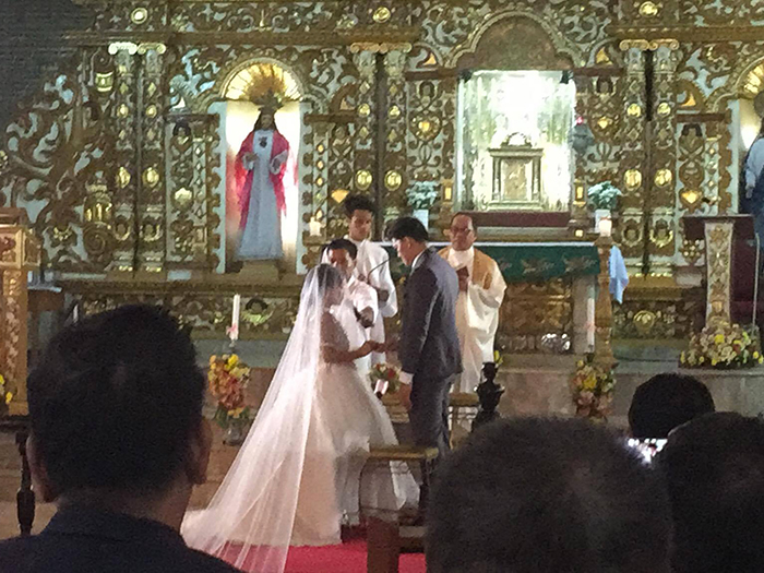 フィリピン住みます芸人「ハポンスリー（HPN3）」、新郎新婦さん、ご結婚おめでとう！