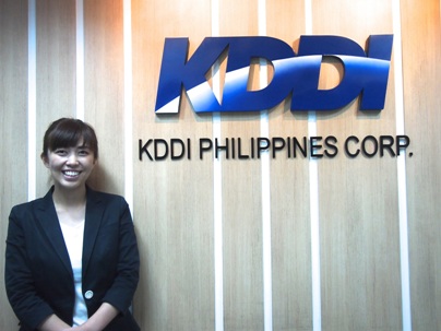 KDDI Philippines Corporation　営業部　飯島悠さん